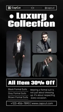 Fashion Luxury Collection Promo Instagram Story
