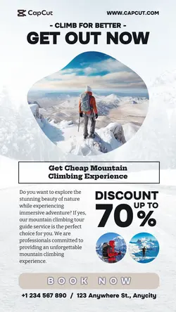Climbing Experience Discount Promotion