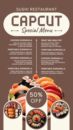 food and beverage sales promotion menu post Soft Classic