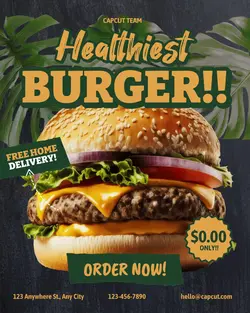 BURGER - PRODUCT PROMOTION