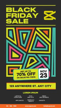 Black Friday Sale Poster