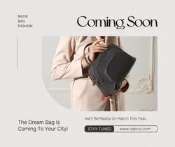 Coming Soon Bag Facebook Post
