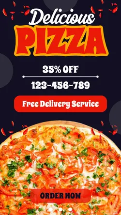 Food and Beverage Pizza Promo Tiktok