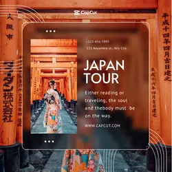 Japan tour travel instagram post