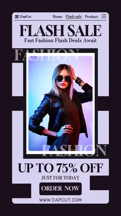 Fashion Flash Sale Instagram Story