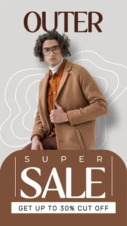 Fashion Jacket Instagram Post Simple Elegance