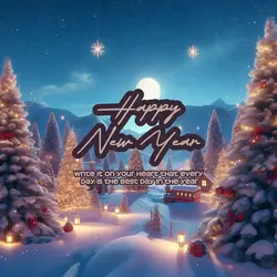 Happy New Year Greetings Linkedin Post