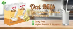 E-commerce Beverage Oat Milk Detail Page