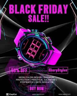 Black Friday Sales Promotion Instagram Portrait