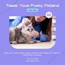Pet industry Menu