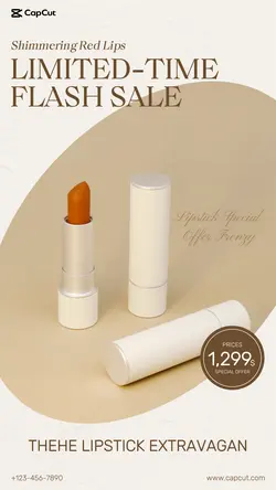 Beauty Lipstick Discount Minimalist