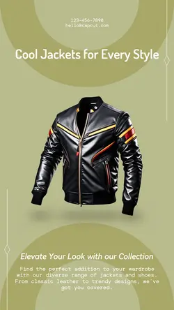 Clothing & Shoes Menu