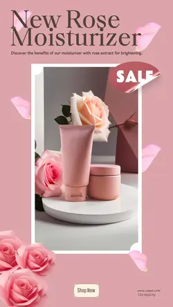 Beauty Care Promotion Sale Mouisturizer Instagram Story