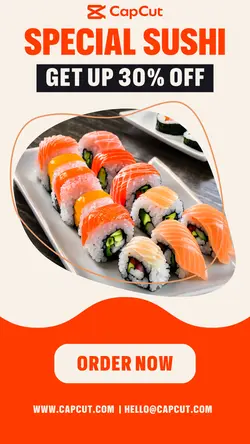 Sushi Promotion Instagram Story
