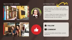 We media Film ending display Entertainment Minimal