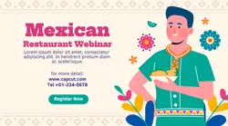 Mexican Food Webinar - FB Ad Template