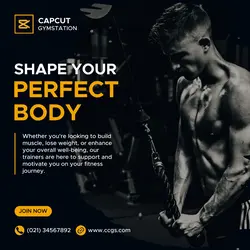 workout gym service isntagram post