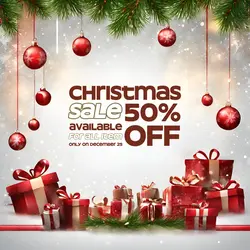 Christmas Sale Linkedin Post