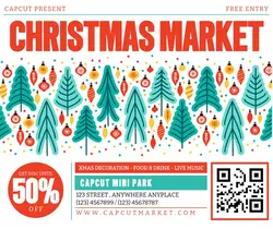 Christmas White Green