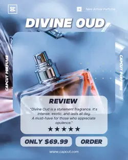 Beauty Perfume Review Promotion Instagram Portrait