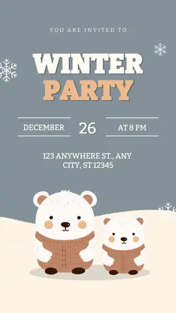 Other Industries Winter Party Instagram Story  