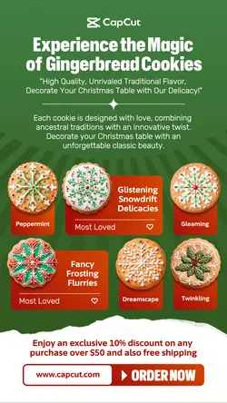 Christmas Cookies Promotion Instagram Story