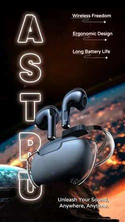 Magazine Intro For Bluetooth Earphones ASTRO