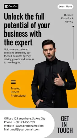 Business Consultant agency Instagram Story