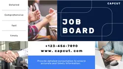 Services job board Online event Modern