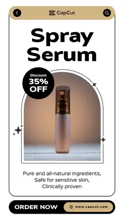 Spray Serum Promotion Instagram Story
