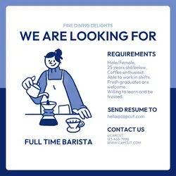 Business Hiring LinkedIn Post