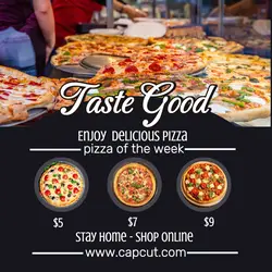 Special Pizza Promotion For Instagram  Post 