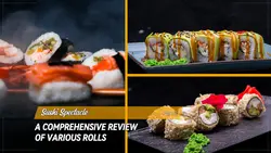 Youtube Thumbnail - Review Sushi Spectacle A Comprehensive Review of Various Rolls