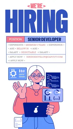 Business HIRING Recruitment SENIOR DEVELOPER