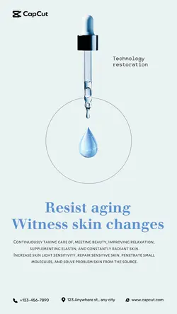 Beauty&Personal care Resist aging Detail Business 