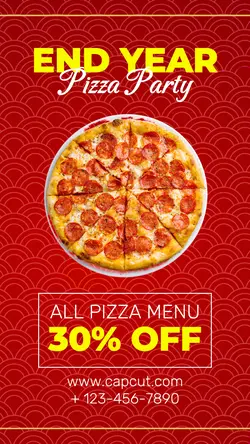 End Year Food Sale Instagram Story