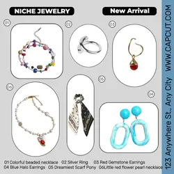 Accessories display Fashion Minimalist