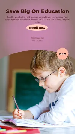 Education and training Price off