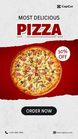 Most Delicious Pizza Poster 