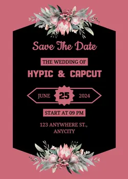 Non-marketing Personal Occasions Wedding Invitation