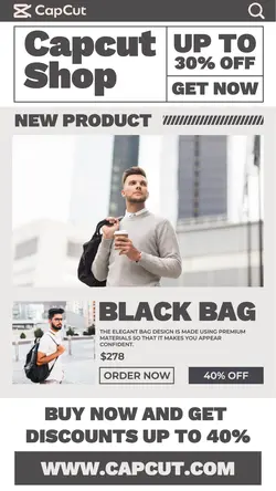 Fashion Bag Promotion Page