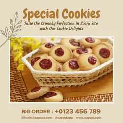 Snack Special Cookies Product Display