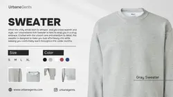 Clothing & Fashion Product Display 