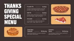 Thanks Giving Special Menu Twitter Post