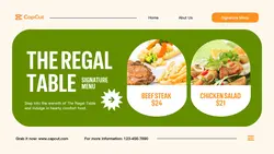 Restaurant Promotion Twitter Post