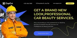 Car Car beauty Publicity Simple