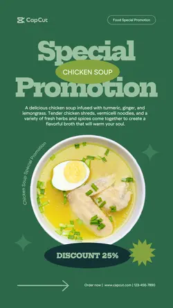 Food Special Promotion Tiktok Post