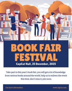Book Fair Festival Event Promotion