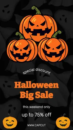 SPECIAL SALE HELLOWEEN INSTAGRAM POST