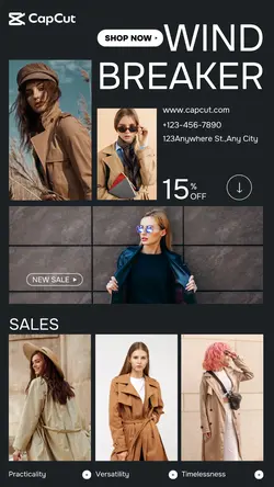 Clothing & Shoes Windbreaker clothing Sales promot